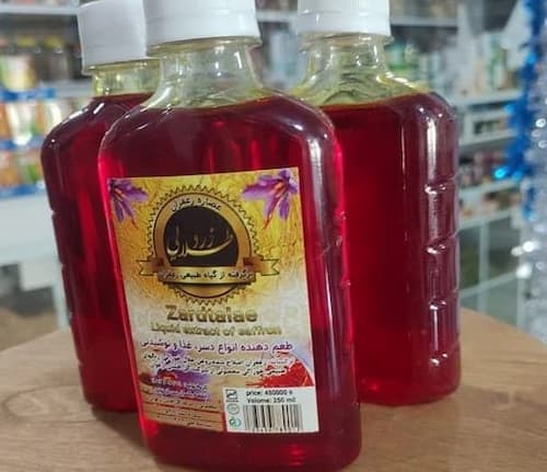 تصویر 4 از قیمت عصاره زعفران برای شربت + خرید باور نکردنی